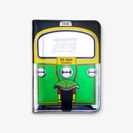 Tuk Tuk Passport Cover Green - ปกใส่พาสปอร์ตตุ๊กตุ๊ก เขียว