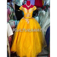 ball gown for prom, debut, party exback