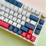 【100% Original】❧✺■[Keycaps] GMK Bento Mechanical Keyboard Keycaps Cherry Height PBT 129 Keys Support