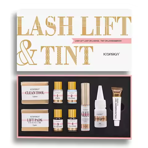 Dropshipping ICONSIGN Lash Lift Kit And Brow Dye Tint Kit Lifting Eyelashes Brow Lift Brow Dye Tint 