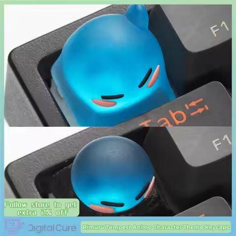 Rimuru Tempest Slime Anime Theme Keycaps That Time I Got Reincarnated As A Slime Personalized Resin 