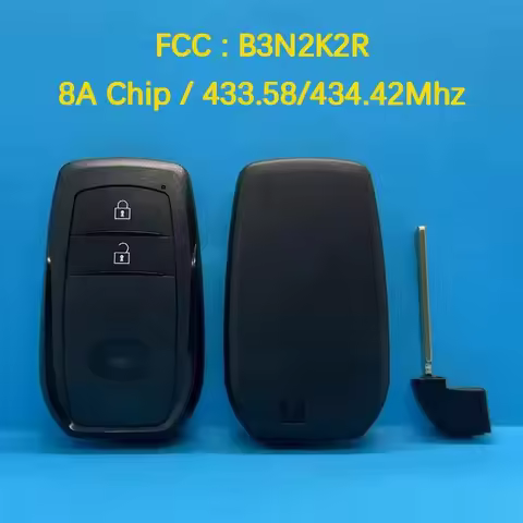 KEYECU OEM PCB/Replacement Smart Key B3N2K2R For Toyota Land Cruiser 2022-2023 2Buttons 8990H-60541 