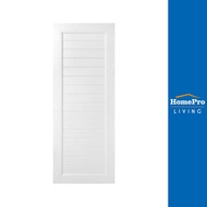 HomePro ประตูห้องน้ำ UPVC S7018 ลายตาราง 70X180 ซม. สีขาว แบรนด์ ASARA