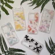 【f.phone】壓花手機殼│永生花│乾燥花