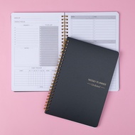 Ossayi Undated Weekly Planner A5 Weekly Goals Spiral Binding Notebook Planner Agenda Record Daily Pl