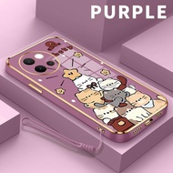 Soft Case For Vivo V40 V15 V9 Youth V11 Pro V11i V20 2020 2021 SE V21 V21e 4G V23 V23e V25 V25e V27 