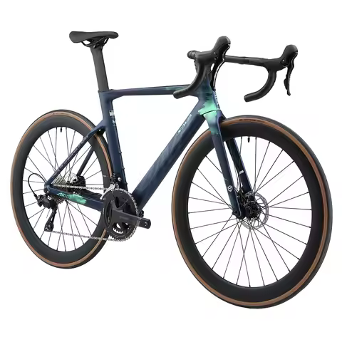SAVA new road bike ak105 Full carbon fiber road bike 700C Carbon Fiber Wheels 24 Speed Road Bike wit
