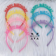 D02 HAPPY BIRTHDAY Headband