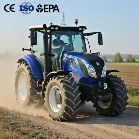 Customized Heavy Duty 160HP 4x4 Tractor 1604 with Luxury Cabin Turbocharged Diesel Tractor for Plowi