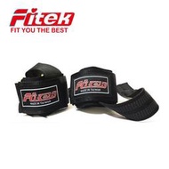 【Fitek 健身網】專業級護腕型強力助力帶一對/止滑橡膠絲助握帶/ 2合1握力帶/拉力帶/舉重帶☆啞鈴、長槓、重訓適用