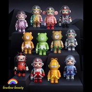 ❣️已拆原盒1套含🌟隱藏🌟❣️POP MART MEGA SPACE MOLLY 100% 周年系列 3 盲盒/ Series 3 Blind Box/三代/溫柔熊/心語/蓋瑞·貝斯曼/泰迪熊/幸運熊