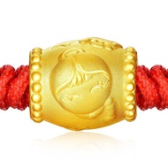 CHOW TAI FOOK Bao Bao Family [福星宝宝] Collection 999 Pure Gold Charm with Adjustable Bracelet - Wisdom 智慧 R19146