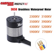 Rocket 3650 7700KV 5900KV 5200KV 4300KV 3900KV 3500KV 3100KV 2300KV Brushless Motor 3.175mm Shaft fo