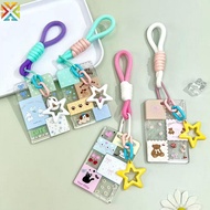 Retractable Wrist Strap Id Holder Cute Id Badge Holder Cartoon Durable for Student Id Bus Pass Holde
