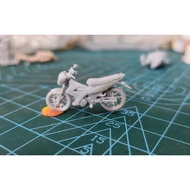 01 1/64 raider car embryo decorated with diorama diorama 1/64 diecast car