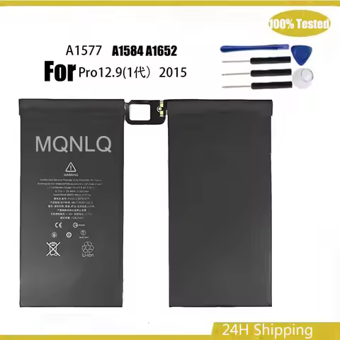 Full 10307mAh Tablet Battery For IPad Pro 12.9 A1577 A1584 A1652 Bateria Replacement nwe battery Wit