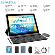 VASOUN TAB10 PRO Android 13 Tablet (Support Widevine L1/RK3562 4-Core 2.0Ghz/3GB RAM/64GB Rom Suppor