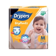 Pampers Drypers DryPantz (M/58Pcs) (XL/42Pcs)