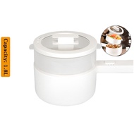 Electric Cooker Multifunctional Pot Cooker Non-Stick Fry Pan Steamer Cooker Fry Hot Pot Portable Coo