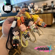 Loket rantai kunci kartun Dragon Ball, rantai kunci kereta kreatif, aksesori beg galas, hadiah kecil