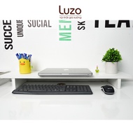 Kệ Gỗ Để Màn Hình Máy Tính Size Lớn Decor Bàn Làm Việc Gọn Đẹp - Luzo Home
