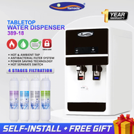 Yamada Alkaline Water Dispenser Tabletop Penapis Air 389-17 / 389-18 / 389-25 - 4 Stages Korea Alkal