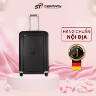 Samsonite S cure Suitcase size 28 (Black) made in EU in Germany GSTBeauty 670058