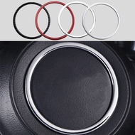 Car Steering Wheel Center Logo Circle Ring Cover Sticker for Mazda 3 6 CX3 CX-3 CX-5 CX5 CX8 CX 9 Axela 2017 2019 Car interior Accessories