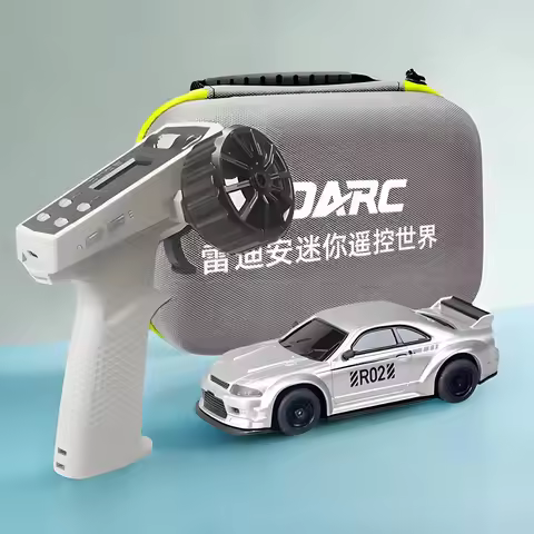 LDARC R02 1:64 1/64 RC Mini Simulated Electric Tabletop RTR Car CT03 2.4Ghz 10CH Remote Controller A