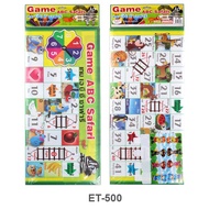 A-Z ET-500 Snake Ladder Game Enhances Learning Skills While Playing Ost Brand