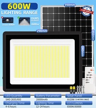 KKSKY ไฟโซล่าเซลล์ ไฟโซล่าเซล 200w 400w 600w 800w โซล่าเซลล์ solar light กันน้ำIP67 ระบบสว่างค้าง ไ