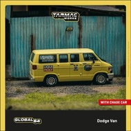 Tarmac Works 1/64 Dodge Van Yellow #T64G-TL032-YL