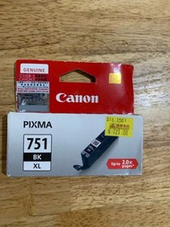 Canon PIXMA 751墨盒 BK黑色