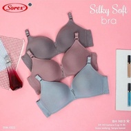 SOREX 9813 BRA BH WITH FOAM WITHOUT WIRE, 3 HOOKS