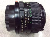 【明豐相機維修 ][保固一年] Canon FD 50mm F1.4 人像 定焦 大光圈 便宜賣 sony nex a7