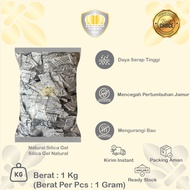 Silica Gelnatural 1 Kg (1 Gram) Natural Silica Gel/ 1 Kg (1 Gram) Food Grade Silica Gel/ 1 Kg (1 Gra