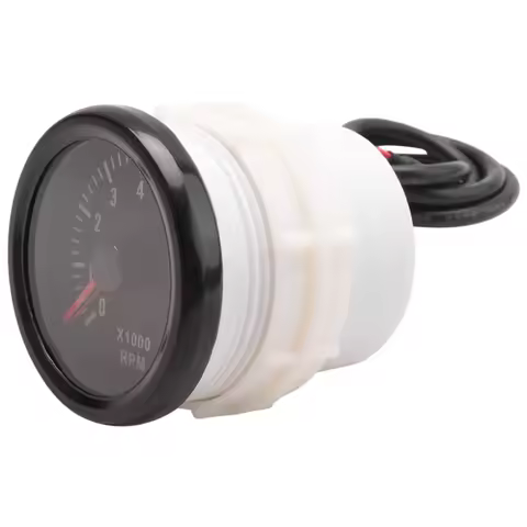 52MM Electrical Tachometer 0-8000 RPM 2" RPM Tacho Meter For 2 3 4 5 6 8 Cylinder Engine Car Boat Ya
