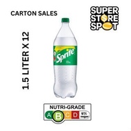 Sprite 1.5L Bottle Drinks Carton Sales (12 bottles per carton)