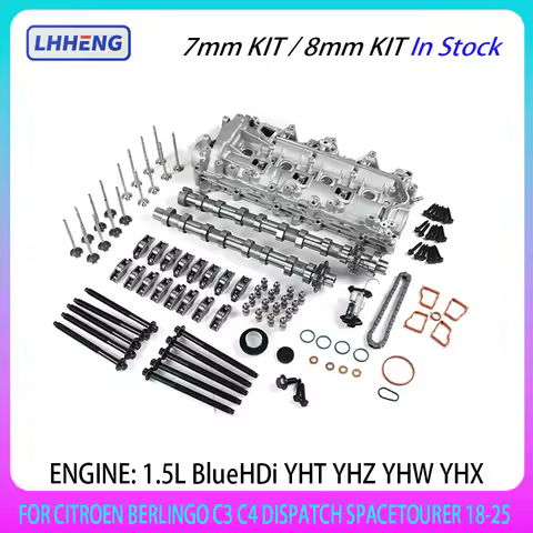Camshaft Kit Timing Belt Lifter Rocker arm valve KIT For Peugeot Citroen Ford 1.5L 1.5 L T 8MM UPGRA