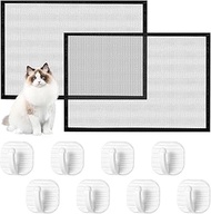 Pack of 2 Stair Safety Gates, No Drilling, Extendable Door Gate, Dogs, Cat Gate, Door Barrier, Dog D