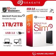 Seagate External Hard Drive One Touch Portable USB 3.0 Portable Slim Drive HDD Hard Disk (1TB / 2TB)