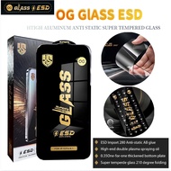 OG ESD Tempered Glass for Samsung S25 S24 Ultra S25 S24 23 22 Plus S23 FE A15 A54 A90 A81 A05S A56