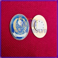 Jalasenastri Oval Logo Pin Jalasenastri Logo Pin Metal Material - Karya Mulya
