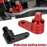 【Fire】Motorcycle Accessories Brake Lever Parking Button Semi-automatic Lock Switch For HONDA ADV 150 350 X-ADV 750 ADV150 ADV350
