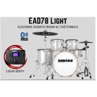 Sudoku EAD78 Light Electronic Digital Drum Set w/Module ( EAD-78 EAD 78 )