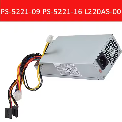 New 220WMAX Power Supply PS-5221-09 L220NS-00 DPS-220UB A HU220Ns-00 CPB09-D220A PS-5221-16 For DELL