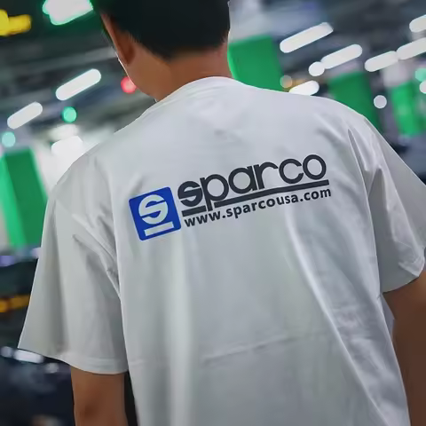 2026 Summer Wheel Modified SPARCO Short-sleeved T-shirt Culture Shirt Cheap Clothing Clothes Man Men