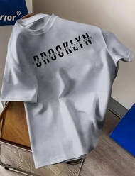KAOS BROOKLYN NEW YORK LOKAL TERBAIK BAJU PRIA WANITA PREMIUM 30S GAYA KOREA JEPANG KEREN BAGUS ADEM