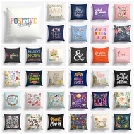 Sofa Cushion Cover PRINT MOTIF QUOTE WORDS Motivational WORDS 40X40 CM