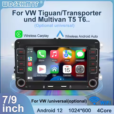 Android 13 Car Radio 64G For VW Volkswagen Golf 5 6 Touran Passat B6 Jetta MK5 MK6 Autoradio Multime